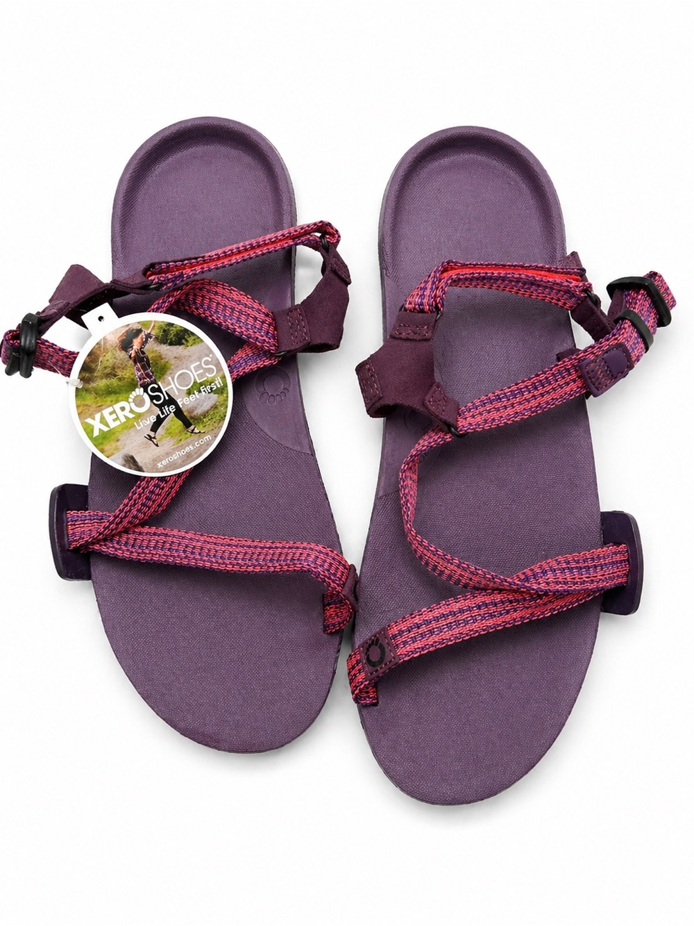 Xero Shoes Z-Trail EV Sandals NWT Magenta Women’s 9 Barefoot